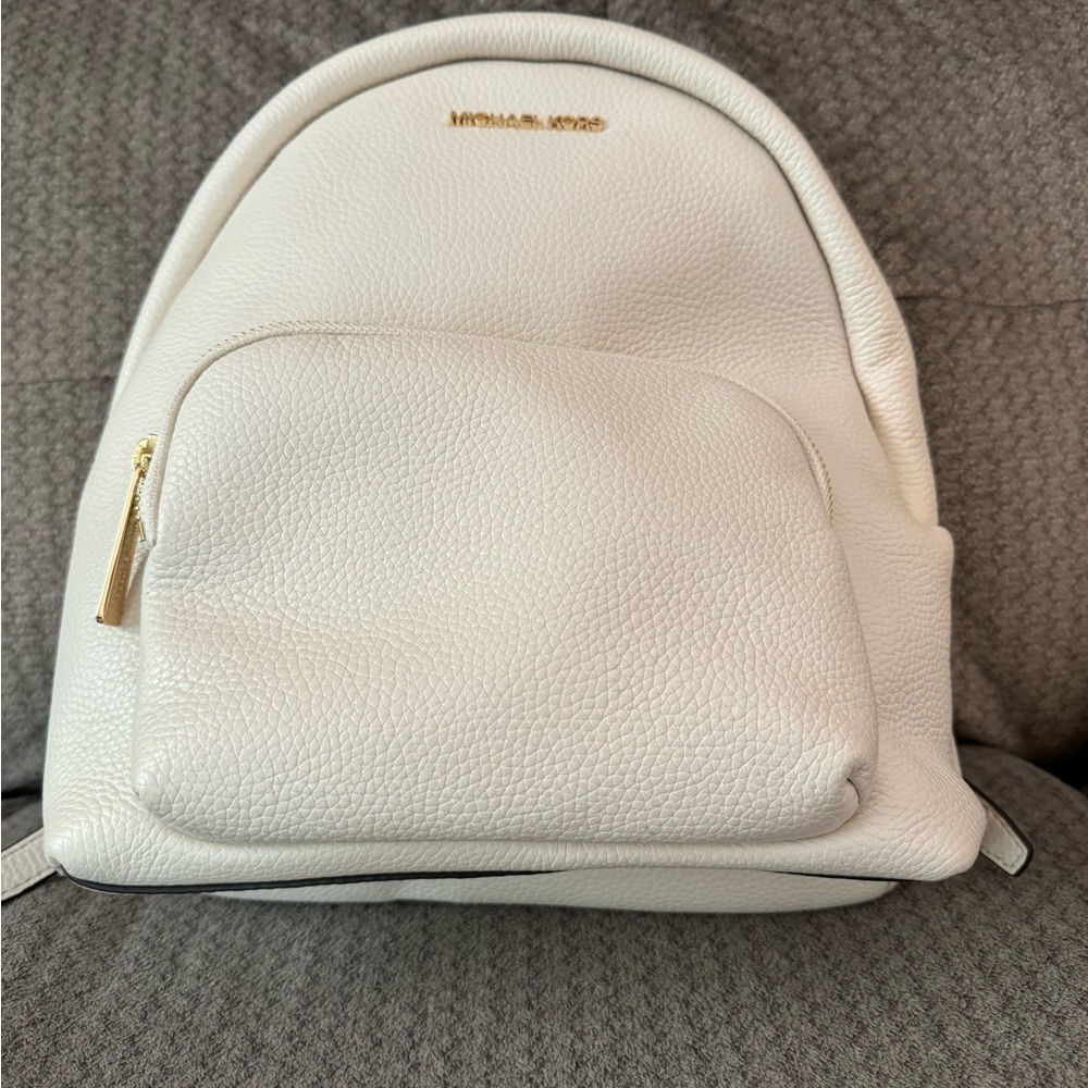 Authentic Michael Kors Light Cream Backpack